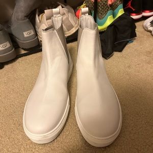 Valentino men’s boots white